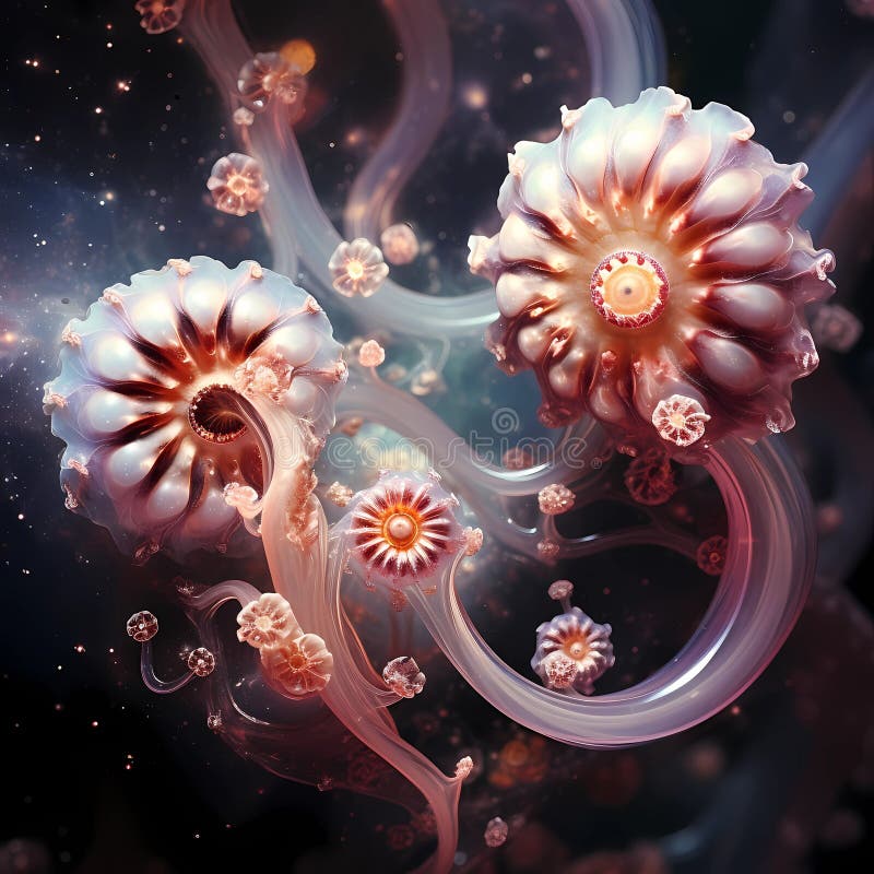 Antennae Galaxies royalty free illustration