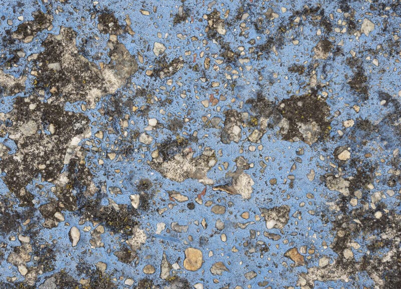 High quality blue painted concrete background. stock photography