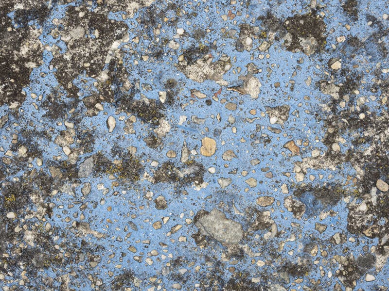 High quality blue painted concrete background. stock images