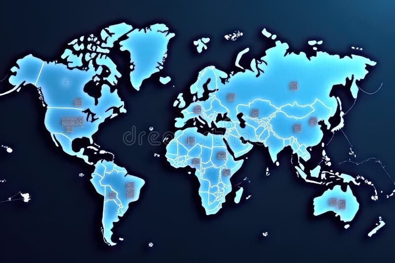 High-Quality CDN Hosting Solutions for Website Optimization vector illustration