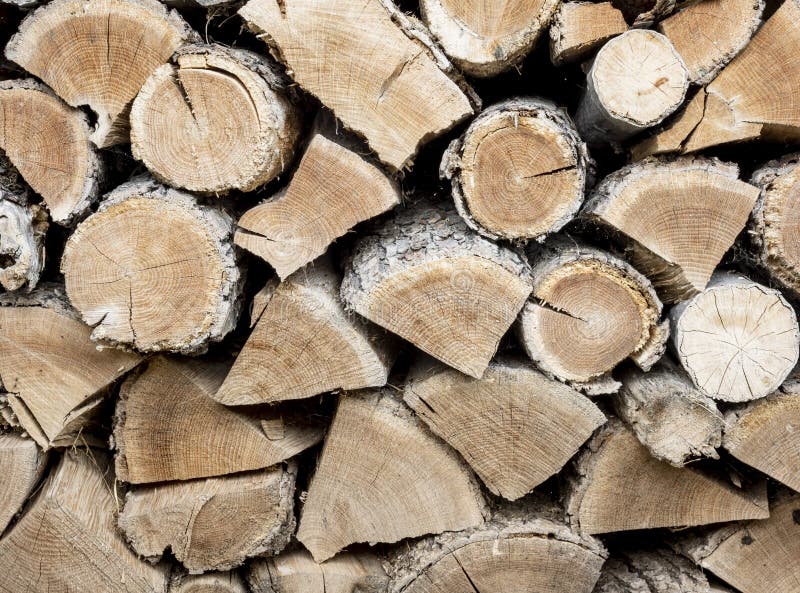High quality firewood background. stock images