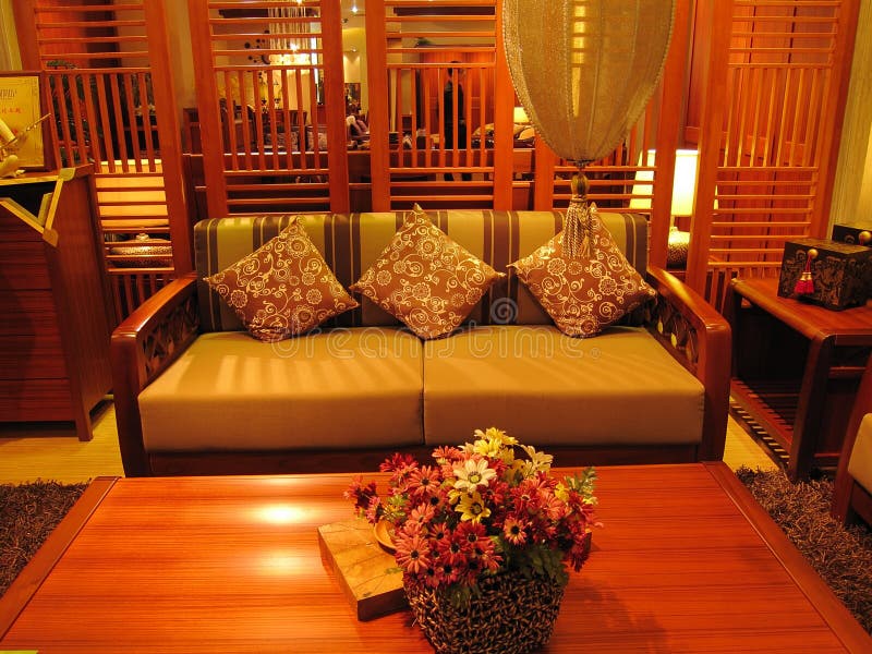 Furniture stock image. Image of living, romance, elegant 30094131