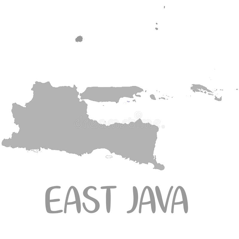 map of java indonesia map of java indonesia