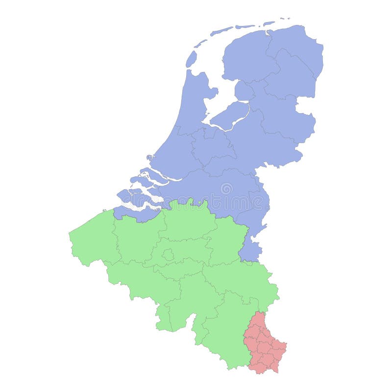 Detailed Political And Administrative Map Of Belgium - vrogue.co