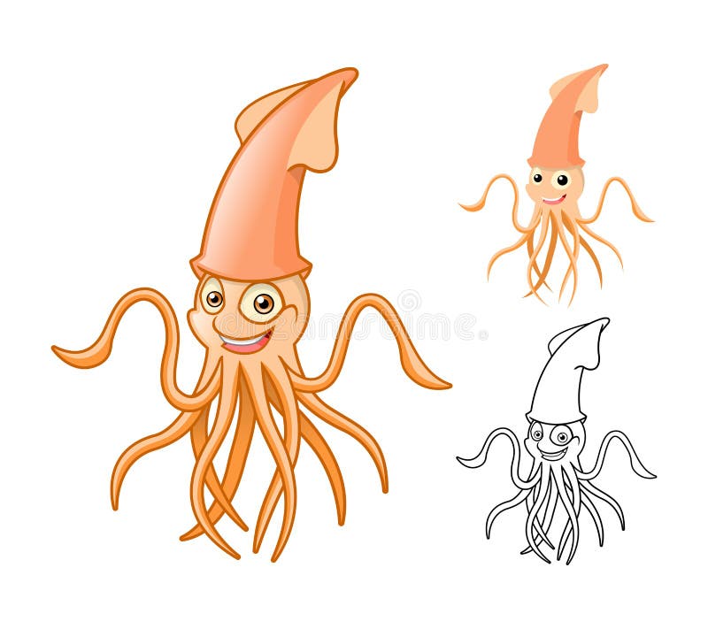Squid Ink Cartoon Stock Illustrations – 841 Squid Ink Cartoon