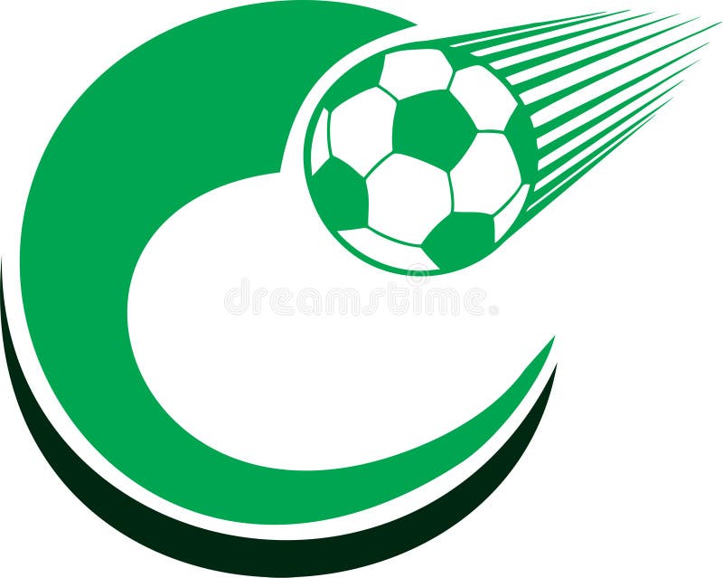 High Quality Vector Logo for Football Tournament Stock Vector