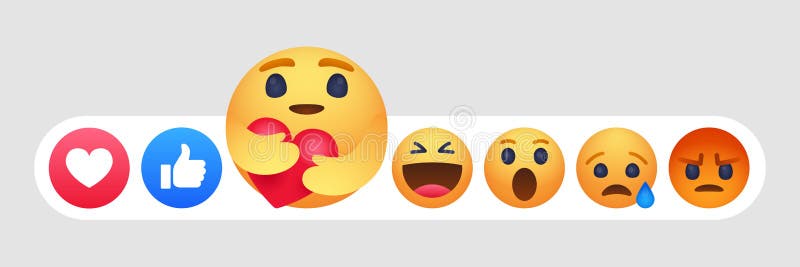 Emoji Face Cartoon Bubble Emoticon Editorial Photography - Illustration of  happy, reaction: 235158972
