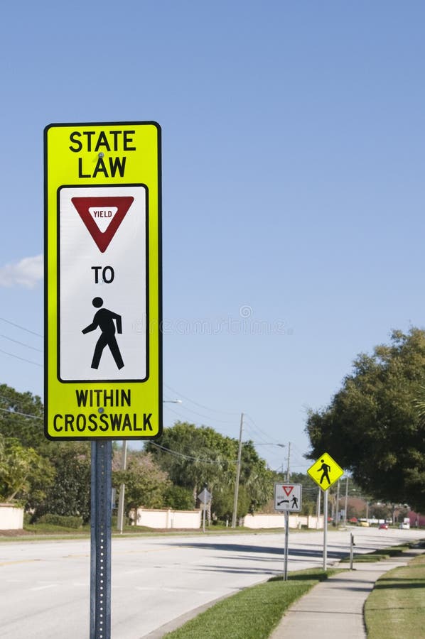 155 Pedestrian Crossing Sign High Res Illustrations - Getty Images