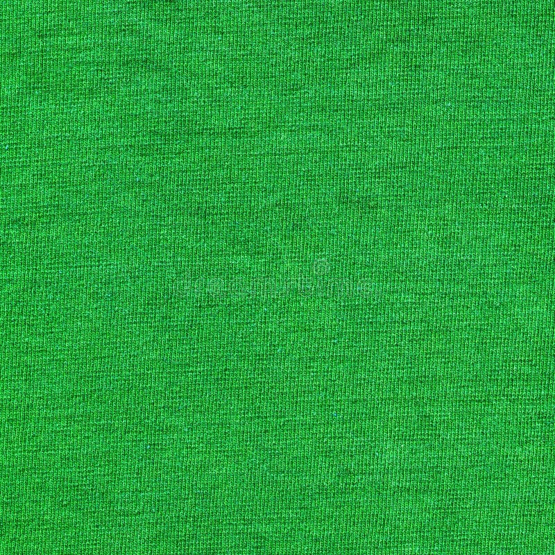 Cotton Fabric Texture Bright Green Royalty Free Stock Photography