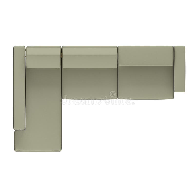 High Resolution L Shaped Sofa Top View For Plan Rendering High Resolution L Shaped Sofa Top View For Plan Rendering