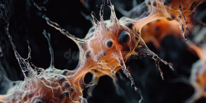 Microscopic Cellular Structures royalty free stock images