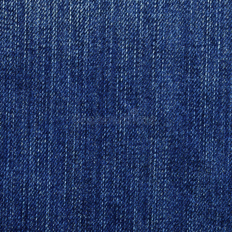 Denim Fabric Texture - Blue stock images