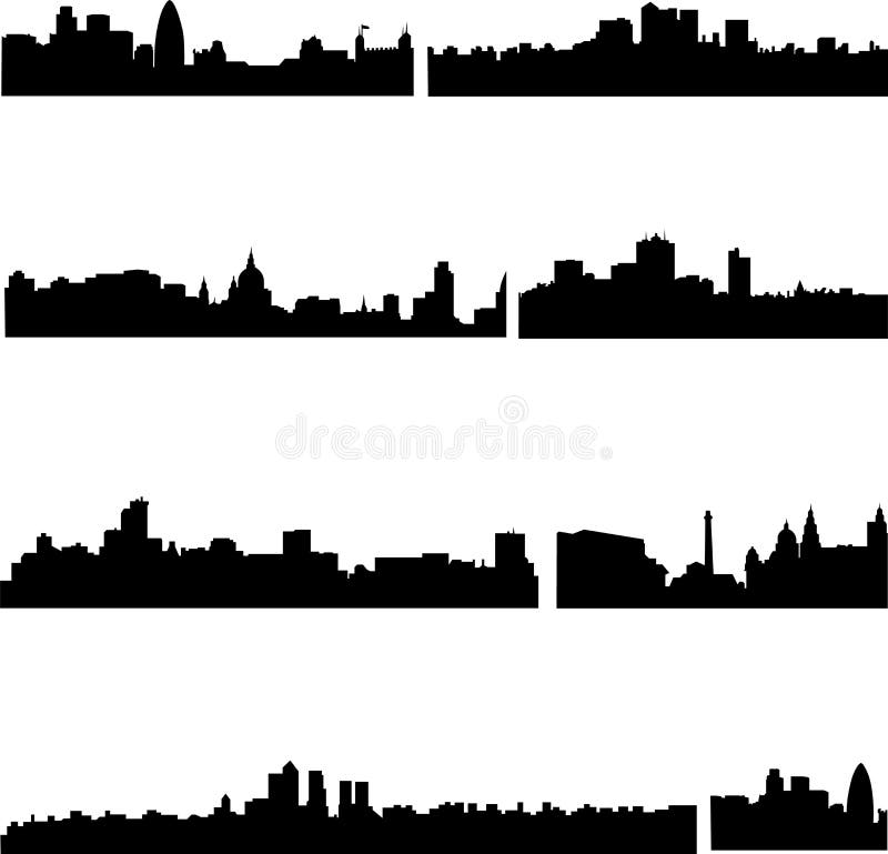 The high-rise buildings in British