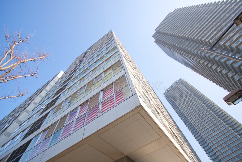 High rise living royalty free stock image