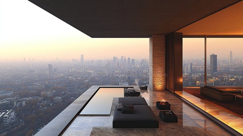 A closer look at Penthouse Apartments With Tropical Views In High Rise Building For Rent