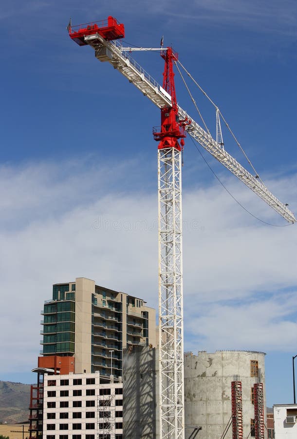 High Rise Under Construction Stock Image Image of urban, construction