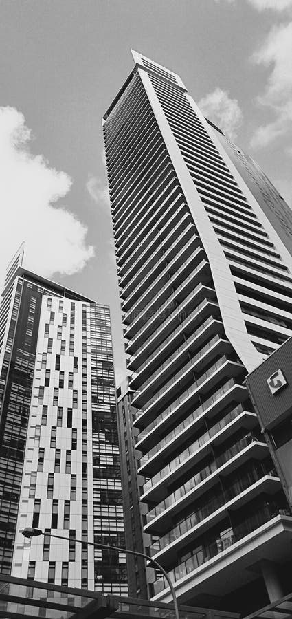 High Rising Buildings in an Urban Area Stock Photo - Image of object ...