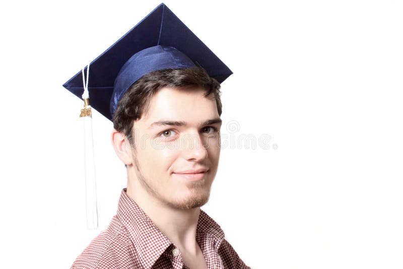 High school graduate stock photo. Image of caucasian 25566574