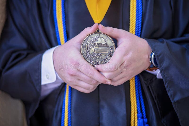 National Honor Society Graduate Valedictorian Medal