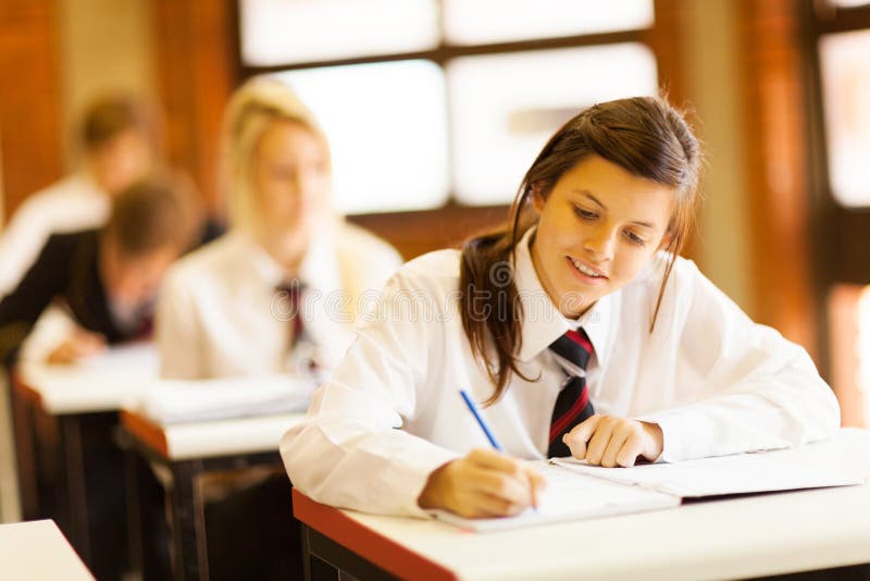 High school students stock image High school students stock image