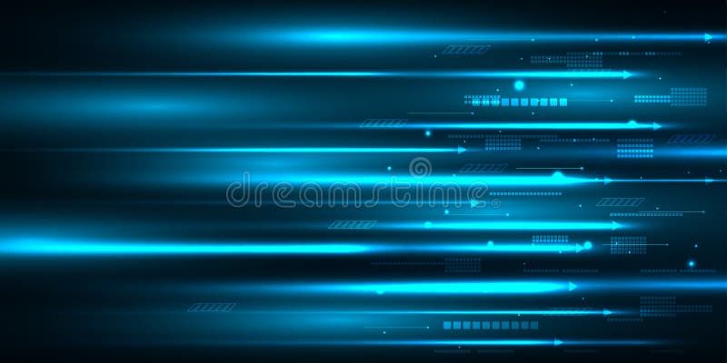 High speed movement design. Hi-tech. Abstract technology background. Vector illustration. royalty free illustration High speed movement design. Hi-tech. Abstract technology background. Vector illustration. royalty free illustration