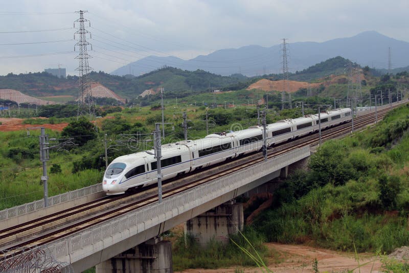 High speed train stock photo High speed train stock photo