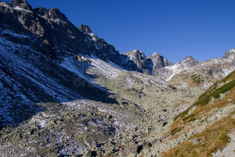 High Tatra Mountains in autumn, Slovakia