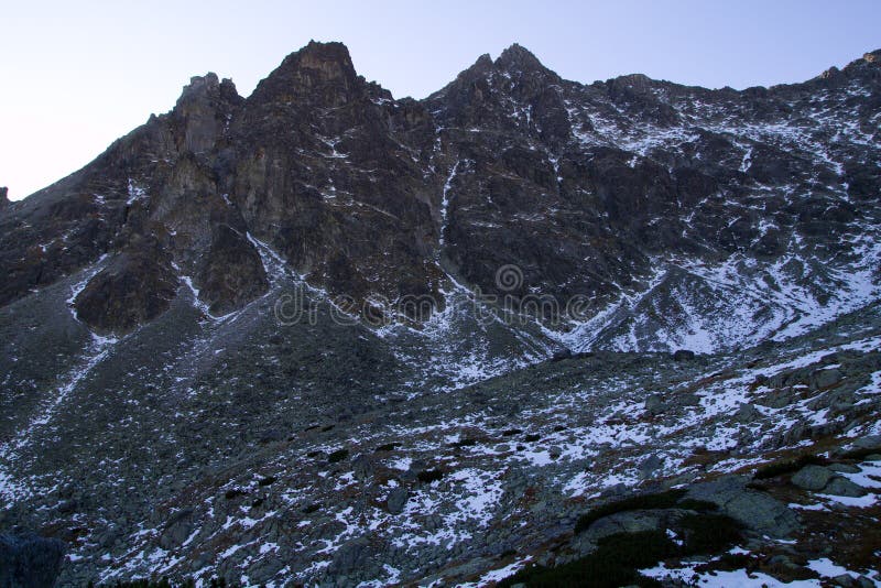 High Tatra Mountains in autumn, Slovakia