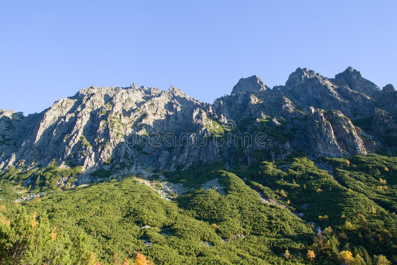 High Tatra Mountains in autumn, Slovakia