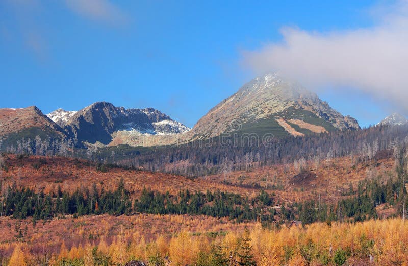 High Tatras in autumn, Slovakia