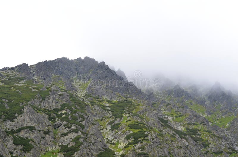 Vysoké Tatry v hmle