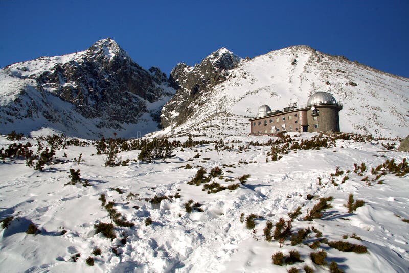 Vysoké Tatry (Lomincký štít) v zime