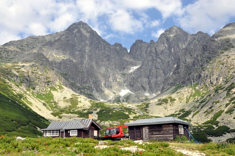 High Tatras mountains and Lomnicky Stit, Slovakia, Europe