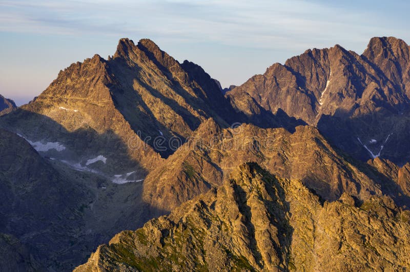 High Tatras peaks