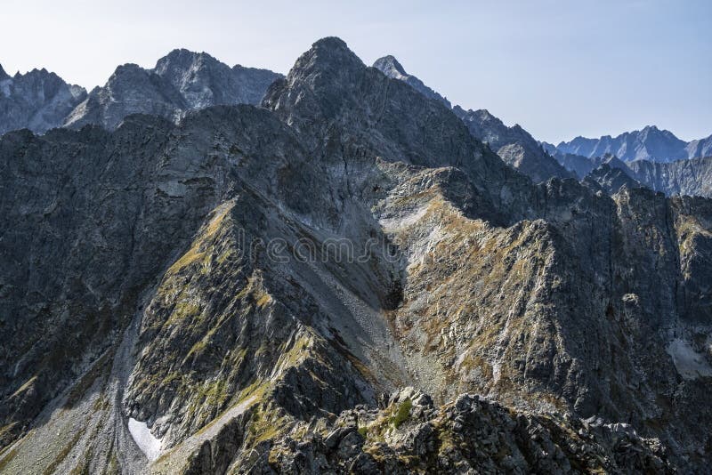 High Tatras scenery, Slovakia, hiking theme