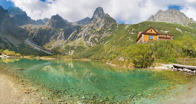 High Tatras - Zelene Pleso lake and valley with the Chalet