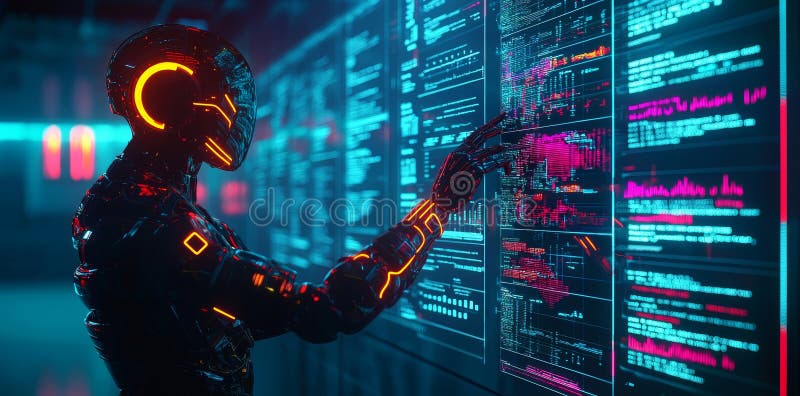In a High-tech, Automated Future, a Cybernetic Android Gestures Towards ...