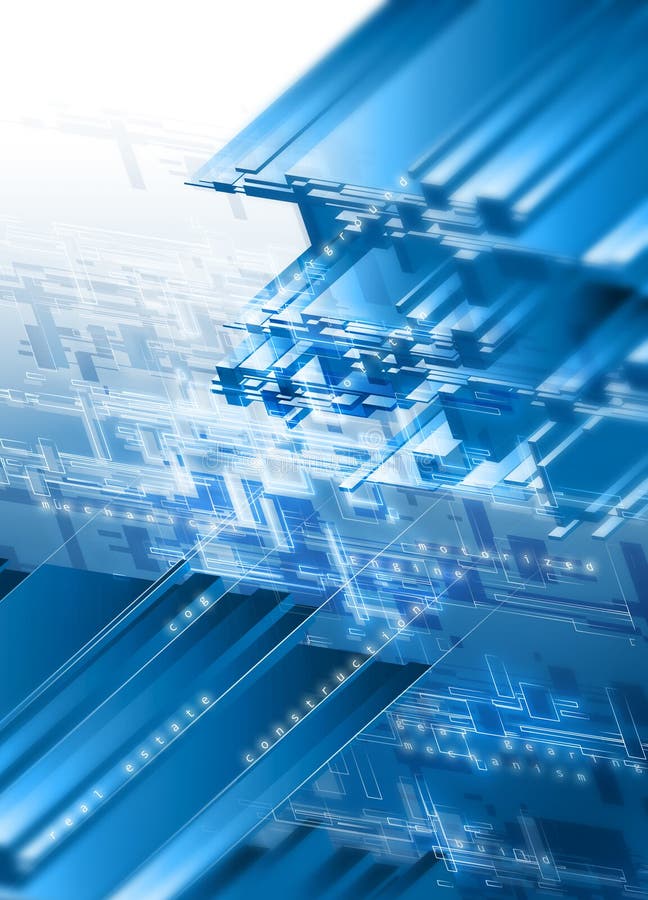 High-tech_background lizenzfreie abbildung