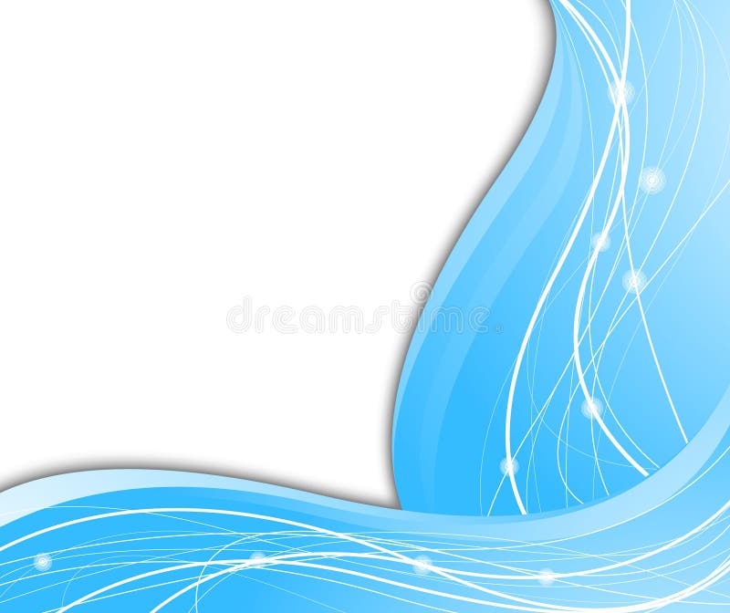 High-tech blue background vector illustration