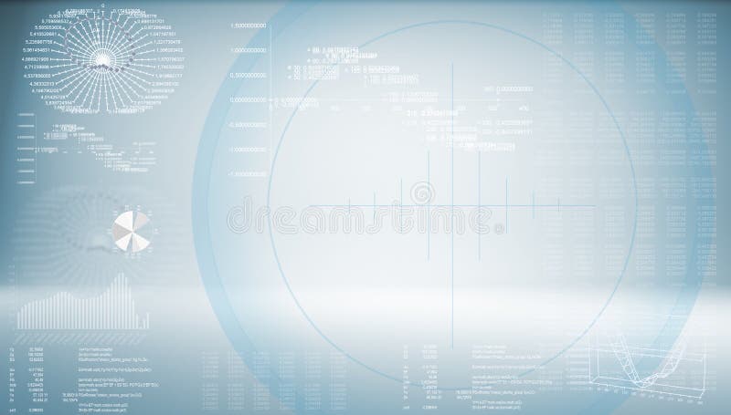 High-tech blue background royalty free illustration