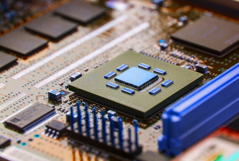 High Tech Circuit Board royalty free stock image