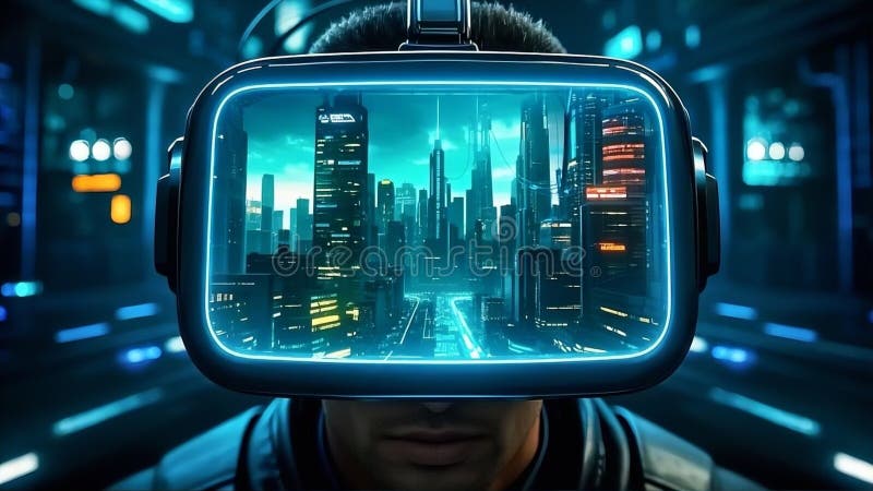 High-Tech Cybersecurity Interface with AI Integration vector illustration