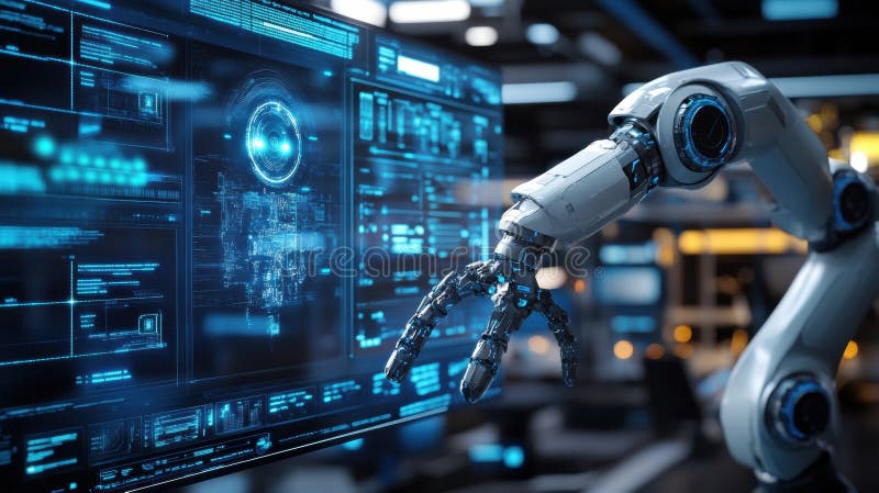 Exploring a Modern Digital Learning Hub with Robotic Arms and Advanced ...