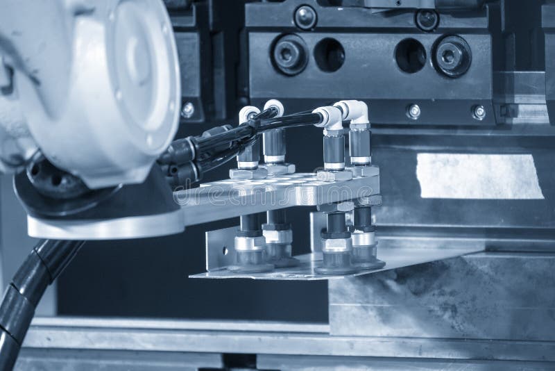 The High Technology Sheet Metal Forming by Robotic Arm with Hydraulic