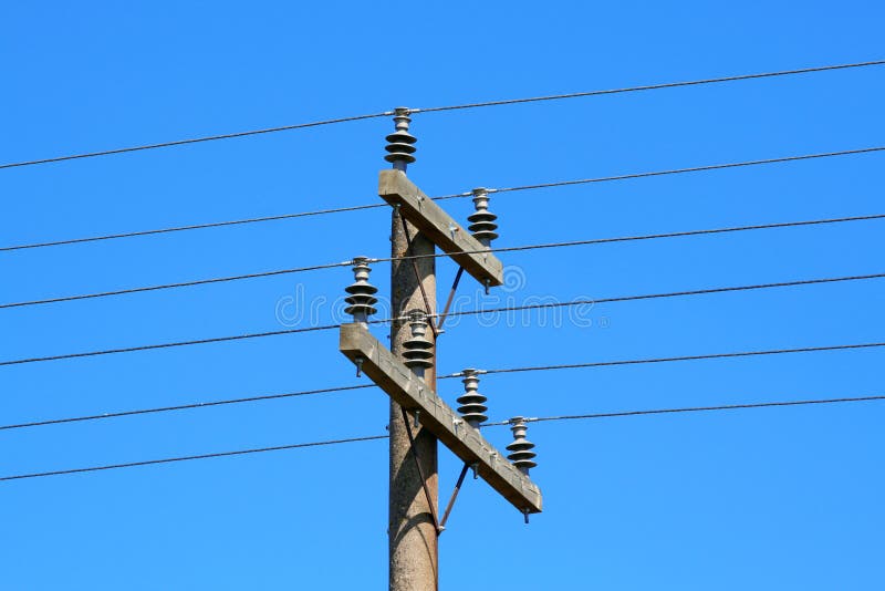 The high tension stock photo. Image of tension, concrete 4593034