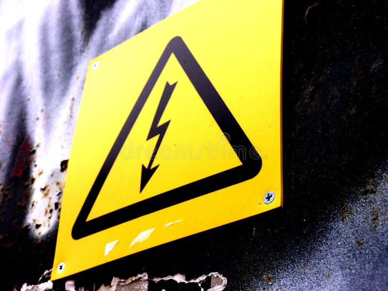 High Voltage stock images