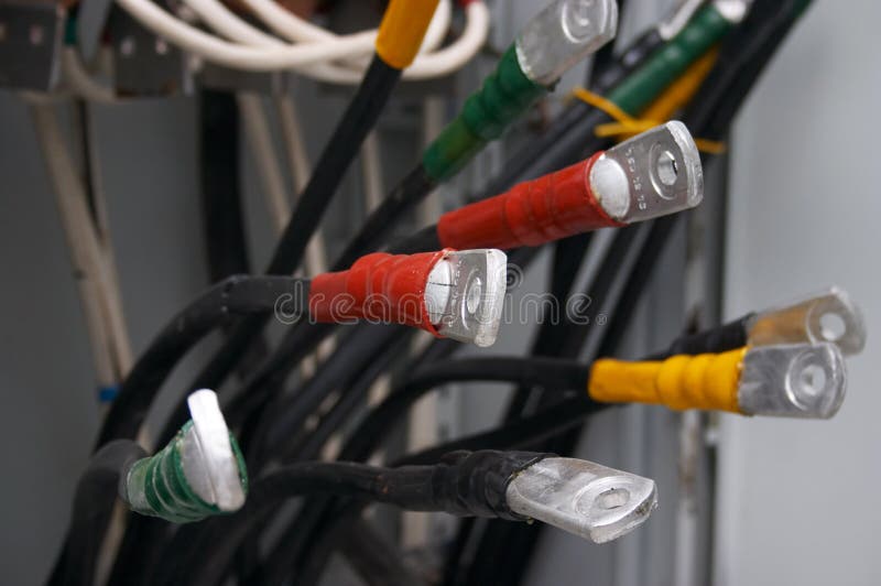 High voltage stock photography