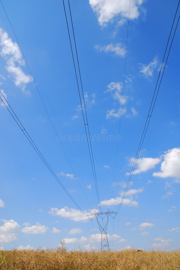 High voltage electric lines