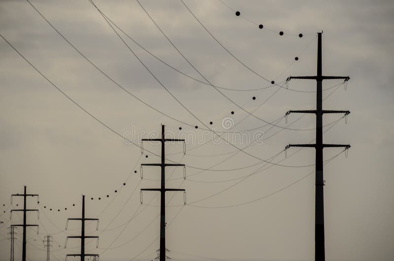 High Voltage Electric Transmission Tower