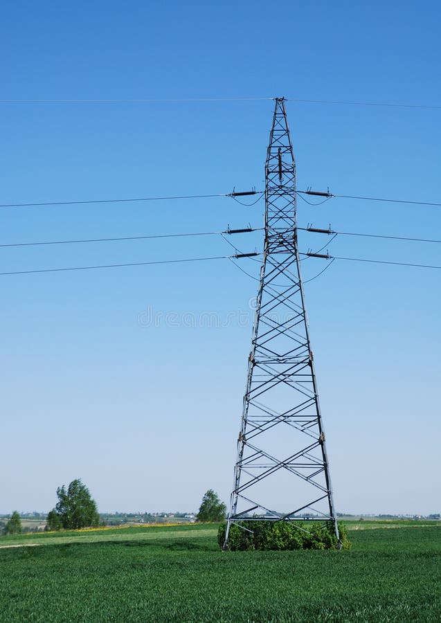 High voltage power line
